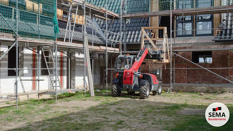 13.Einbau von Fenster und Türen