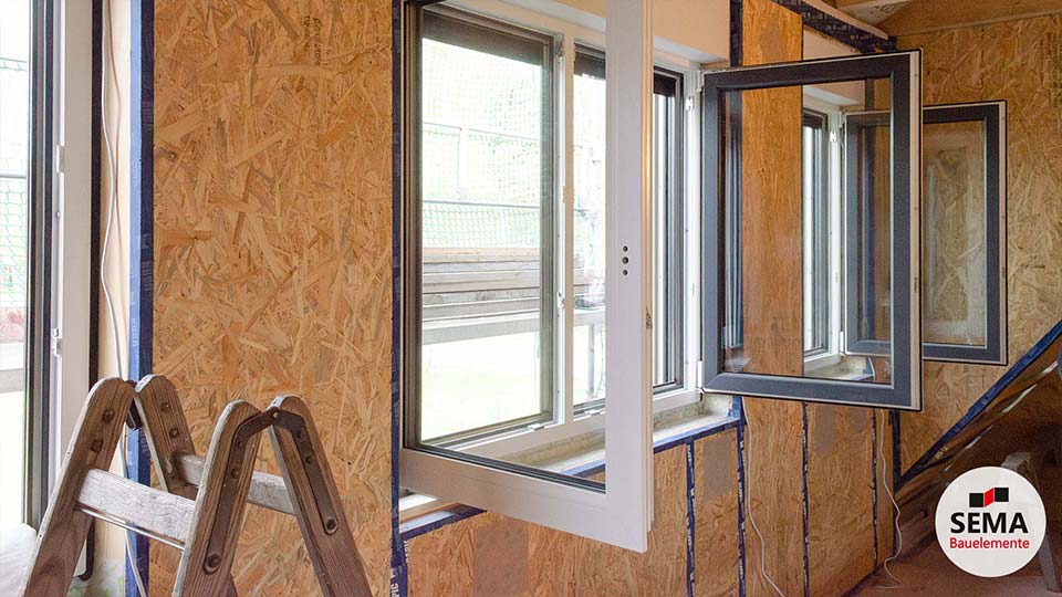 14.Einbau von Fenster und Türen