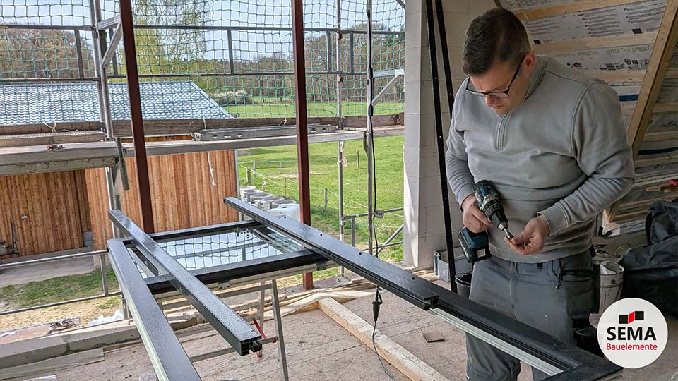 5.Einbau von Fenster und Türen