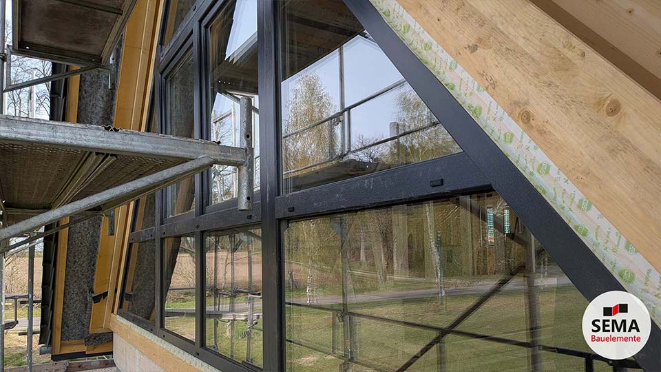 9.Einbau von Fenster und Türen
